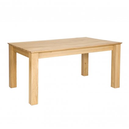Dubový jídelní stůl MASIVO ST384 rozkládací (Rozměr stolu 160x100  cm)