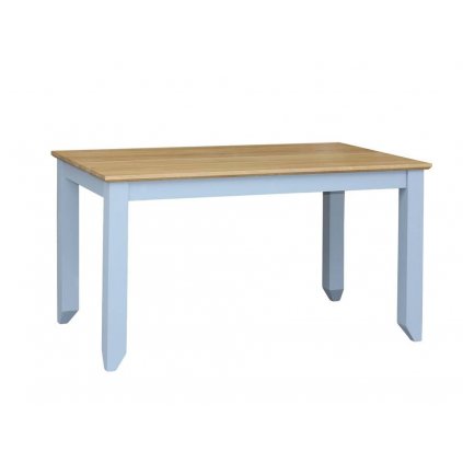 Jídelní stůl PROVENCE z masivního dřeva šedomodrý (Rozměr stolu 200 x 100 cm - šedomodrá)