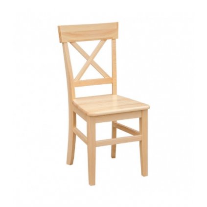 Jídelní židle BRUNO 1 KRZ05 z masivu (Barevné provedení Bílá)