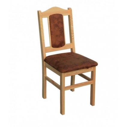 Jídelní židle z masivu PALOMA 2 KRZ11 čalouněná (Barevné provedení Bílá)