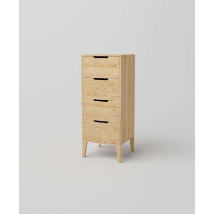 59337 1 komoda z masivu retro faro na nozickach barevne provedeni prirodni