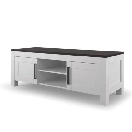 55317 bukova komoda benetto white k06w tv stolek