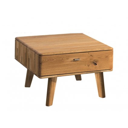 Luxusní dubový konferenční stolek DENVER - DALLAS 66 (Barevné provedení Dub - přírodní)