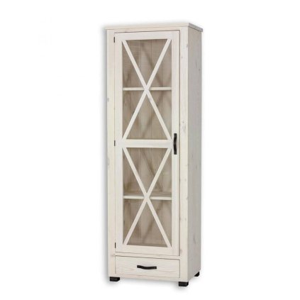 57012 14 masivni bila vitrina metal 11 barevne provedeni anticka bila k16 anticka bila k16