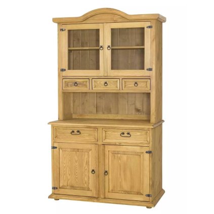 60501 16 masivni kredenc cordoba slim vit111 barevne provedeni tmavy vosk k02