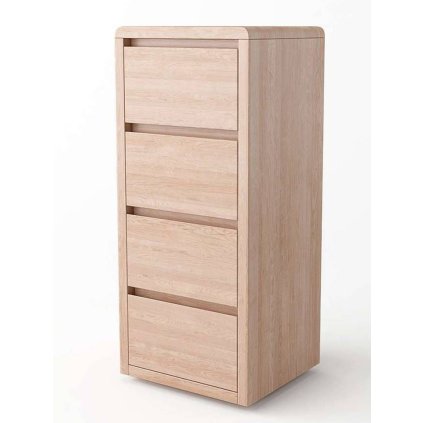 58467 6 bukova komoda louisiana 4s z bukoveho masivu barevne provedeni prirodni