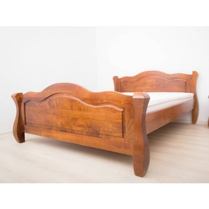57804 13 postel austin romance 90x200 cm z borovicoveho masivu barevne provedeni tmave hneda 22 25