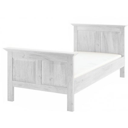 Postel WHITE HOME ACC02 200x200 cm (Barevné provedení Antická bílá K16 - antická bílá K16)