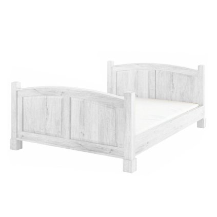 Postel WHITE HOME ACC05 160x200 cm (Barevné provedení Antická bílá K16 - antická bílá K16)