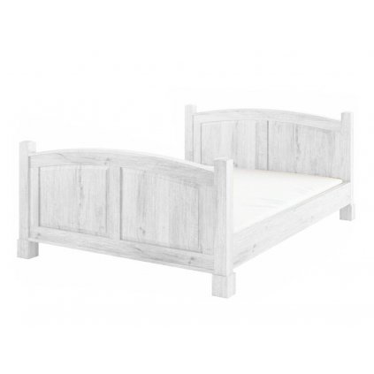 Postel WHITE HOME ACC05 180x200 cm (Barevné provedení Antická bílá K16 - antická bílá K16)