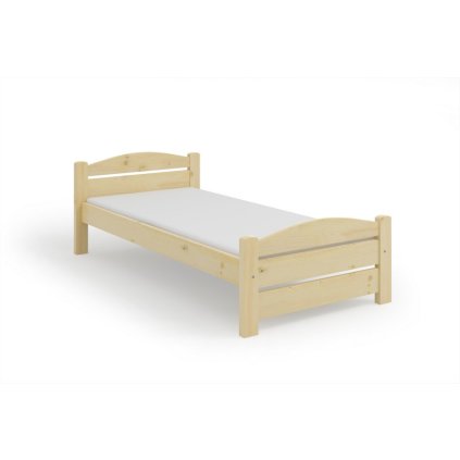 Postel z masivu KARLA (Rozměry 90x200)