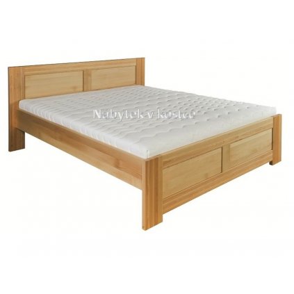 Buková manželská postel  Jannu 140x200 cm (Rozměry 140x200cm)