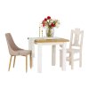 54093 22 rustikalni jidelni stul white home mes02 barevne provedeni bily vosk k17 bily vosk k17 rozmer stolu 120 x 80 cm a