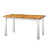 54093 2 rustikalni jidelni stul white home mes02 barevne provedeni bily vosk k17 bily vosk k17 rozmer stolu 120 x 80 cm a