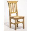 Rustikální jídelní židle CORDOBA SIL04 (Barevné provedení Bezbarvý vosk K09)