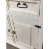 Rustikální komoda WHITE HOME COM 09 (Barevné provedení Antická bílá K16 - antická bílá K16)