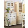 Rustikální komoda WHITE HOME COM07 (Barevné provedení Antická bílá K16 - antická bílá K16)