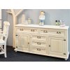 61131 3 rustikalni komoda white home com19 barevne provedeni bily vosk k17 tmavy vosk k02