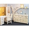 61131 22 rustikalni komoda white home com19 barevne provedeni bily vosk k17 tmavy vosk k02
