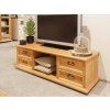 53718 15 rustikalni tv stolek cordoba rtv06 barevne provedeni tmavy vosk k02
