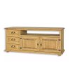 54474 17 rustikalni tv stolek cordoba rtv07 barevne provedeni tmavy vosk k02