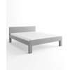 57675 bukova postel grey fortis 160x200 cm z masivu