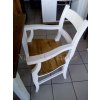 Rustikální židle SWEET HOME SIL20 (Barevné provedení Bílá - ořech lak)