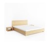 Buková postel TOLEDO 120x200 cm z masivu (Barevné provedení Přírodní)