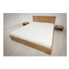 Buková postel TOLEDO 120x200 cm z masivu (Barevné provedení Přírodní)