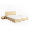 Buková postel TOLEDO 160x200 cm z masivu (Barevné provedení Přírodní)