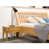 Buková postel z masivu ALABAMA LK 191 (Barevné provedení Buk-bělený, Rozměry postele 120 x 200 cm)