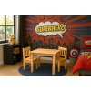 66340 9 detskyset zidlicka stul prirodni pro kluky