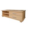Buková TV komoda BORA B21 televizní stolek (Barevné provedení Bezbarvý lak)