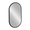 66766 koupelnove zrcadlo s led osvetlenim apollo black