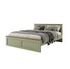 Provensálská postel PROVENCE L4P z masivu olivová