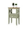 Stolek PROVENCE KW2P odkládací olivový