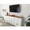 TV stolek Provence K5P z masivu krémový