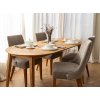 Rozkládací jídelní stůl Loriano 90 až 190 cm z masivu