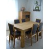 59811 2 dubovy jidelni stul faro 61 skladem
