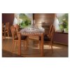 60645 6 dubovy jidelni stul madera st392 rozkladaci