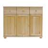 Komoda z masivu Šumava KN41 (Barevné provedení Dub - hl. 42 cm)