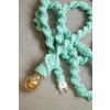 62265 4 zielona lampa boho sznur kinkiet compress
