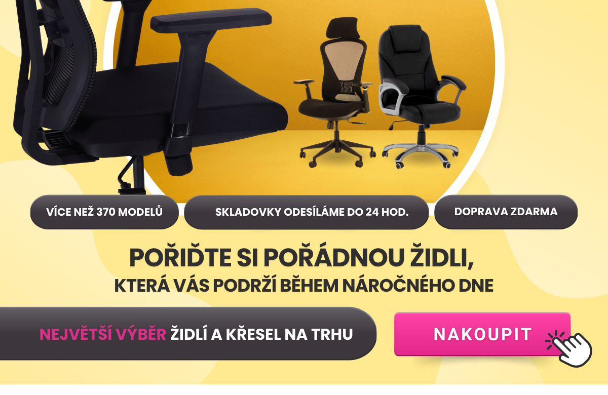 Největší nabídka kancelářských židlí a křesel