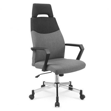 Kancelářská židle Olaf, šedá / černá