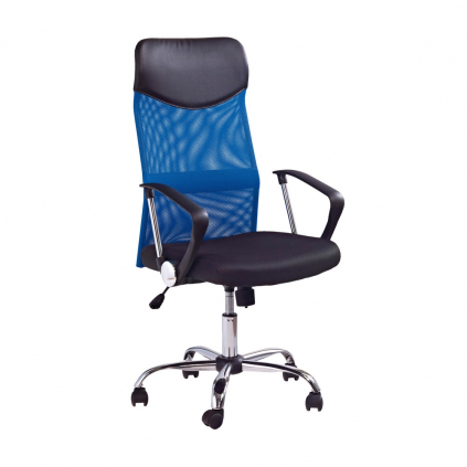 Kancelářská židle Vire, černá / modrá