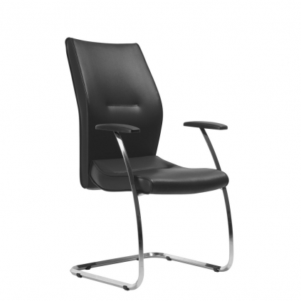 Konferenční židle Lei, černá