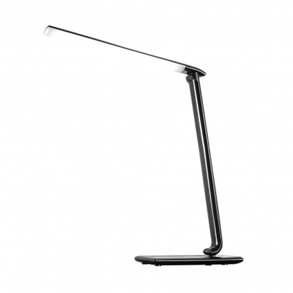Nastavitelná stolní LED lampička, stmívatelná, černá