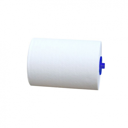 Papírové ručníky v rolích AUTOMATIC MINI 1vrstvé – 11 rolí, bílá