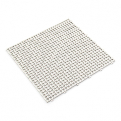 Plastová dlažba Linea Flextile 39,5 x 39,5 x 0,8 cm, bílá