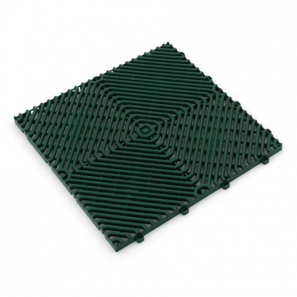 Plastová dlažba Linea Rombo 39,5 x 39,5 x 1,7 cm, zelená